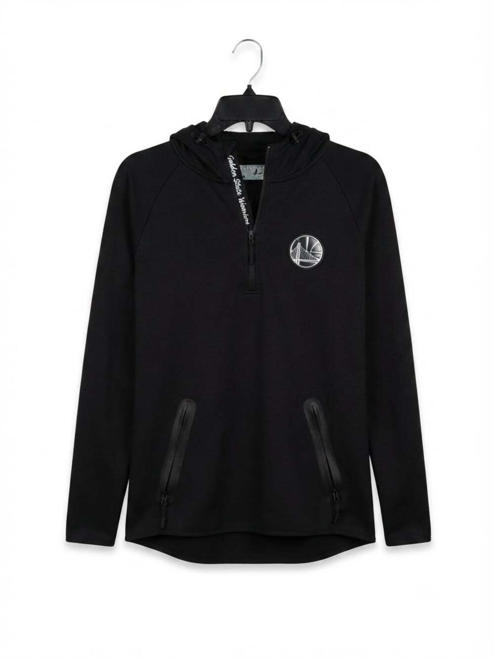 Levelwear Golden State Warriors Women's Quarter-Zip Hooded Pullover